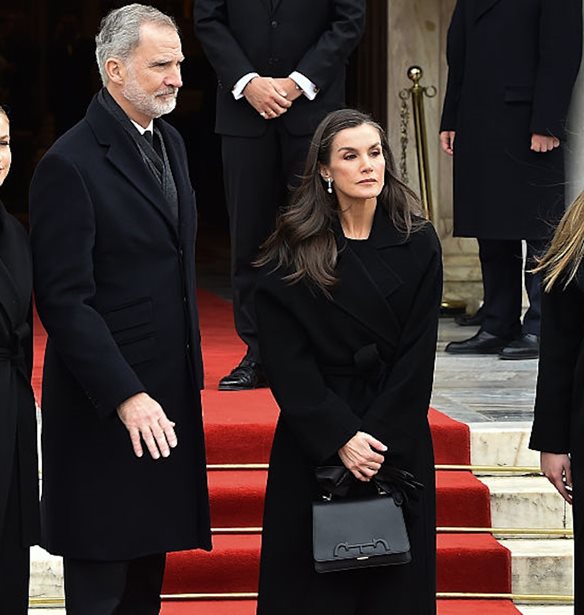 Κηδεία Ειρήνης |  Πρώτη επίσημη εμφάνιση στην Ελλάδα για τη διάδοχο του ισπανικού θρόνου