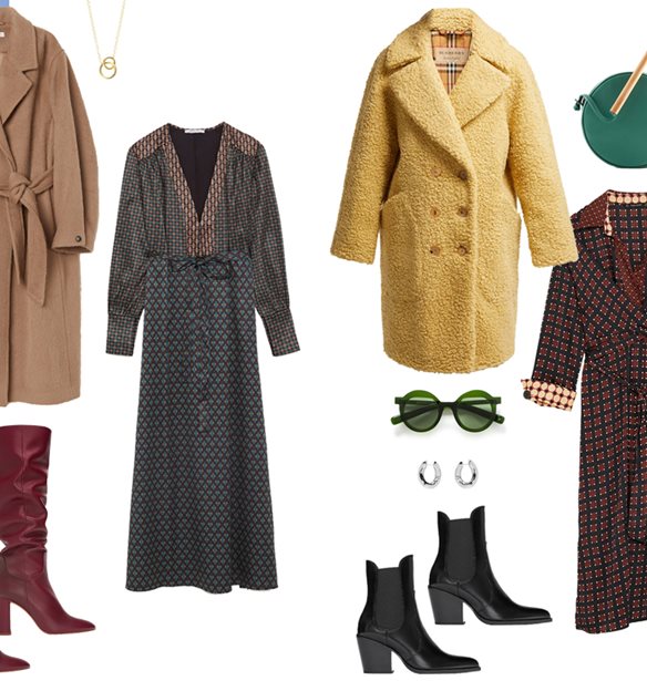 Outfits of Wisdom | 4 χειμερινοί συνδυασμοί με φορέματα Zara