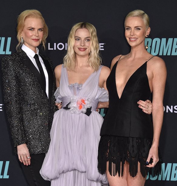 Nicole Kidman, Charlize Theron &#x3BA;&#x3B1;&#x3B9; Margot Robbie &#x3C3;&#x3C4;&#x3BF; &#x3BA;&#x3CC;&#x3BA;&#x3BA;&#x3B9;&#x3BD;&#x3BF; &#x3C7;&#x3B1;&#x3BB;&#x3AF;