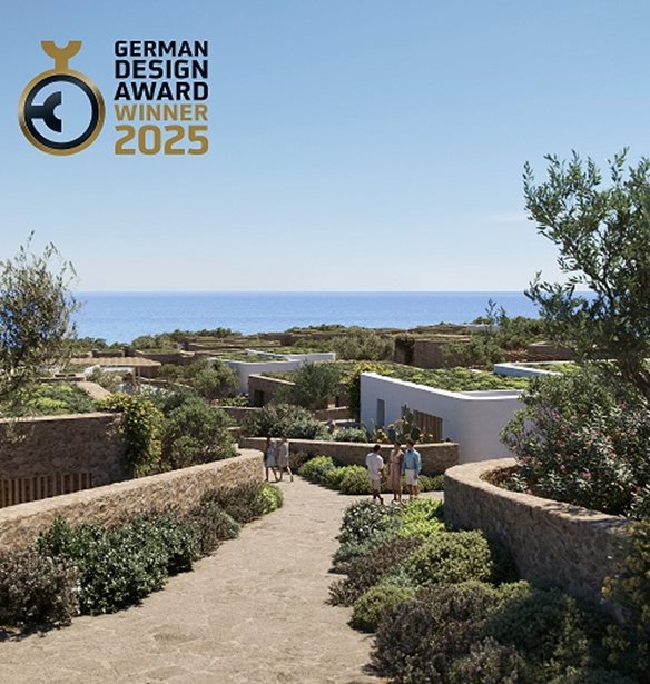 &#x39C;&#x3B5; &#x3C4;&#x3BF; &#x3B2;&#x3C1;&#x3B1;&#x3B2;&#x3B5;&#x3AF;&#x3BF; &quot;Winner&quot; &#x3C4;&#x3C9;&#x3BD; &quot;German Design Awards 2025&quot; &#x3C3;&#x3C4;&#x3B7;&#x3BD; &#x3BA;&#x3B1;&#x3C4;&#x3B7;&#x3B3;&#x3BF;&#x3C1;&#x3AF;&#x3B1; Architecture &#x3C4;&#x3B9;&#x3BC;&#x3AE;&#x3B8;&#x3B7;&#x3BA;&#x3B5; &#x3C4;&#x3BF; &#x3B1;&#x3C1;&#x3C7;&#x3B9;&#x3C4;&#x3B5;&#x3BA;&#x3C4;&#x3BF;&#x3BD;&#x3B9;&#x3BA;&#x3CC; &#x3B3;&#x3C1;&#x3B1;&#x3C6;&#x3B5;&#x3AF;&#x3BF; POTIROPOULOS&#x2B;PARTNERS  &#x3B3;&#x3B9;&#x3B1; &#x3C4;&#x3BF; &#x3AD;&#x3C1;&#x3B3;&#x3BF; &#x3C4;&#x3BF;&#x3C5; Slow Living Resort in Cyclades