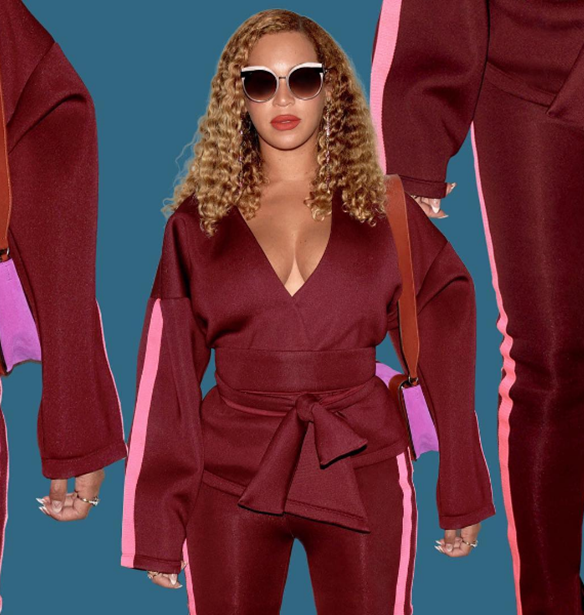 Airport style: H Beyonc&#xE9; &#x3AD;&#x3C7;&#x3B5;&#x3B9; &#x3C4;&#x3B7; &#x3B4;&#x3B9;&#x3BA;&#x3AE; &#x3C4;&#x3B7;&#x3C2; (non casual) &#x3B5;&#x3BA;&#x3B4;&#x3BF;&#x3C7;&#x3AE;