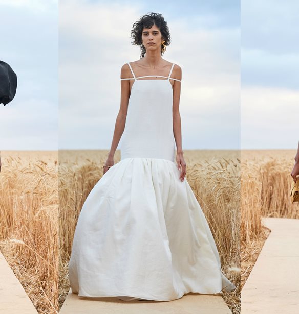 Ο Simon Porte Jacquemus παρουσίασε τη Spring/Summer 2021 συλλογή του σ' ένα ατελείωτο λιβάδι με στάχυα