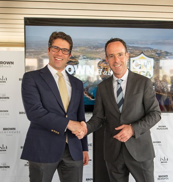 BCA College &#x3BA;&#x3B1;&#x3B9; Brown Hotels &#x3C3;&#x3B5; &#x3BC;&#x3AF;&#x3B1; &#x3C0;&#x3C1;&#x3C9;&#x3C4;&#x3BF;&#x3C0;&#x3BF;&#x3C1;&#x3B9;&#x3B1;&#x3BA;&#x3AE; &#x3C3;&#x3CD;&#x3BC;&#x3C0;&#x3C1;&#x3B1;&#x3BE;&#x3B7;