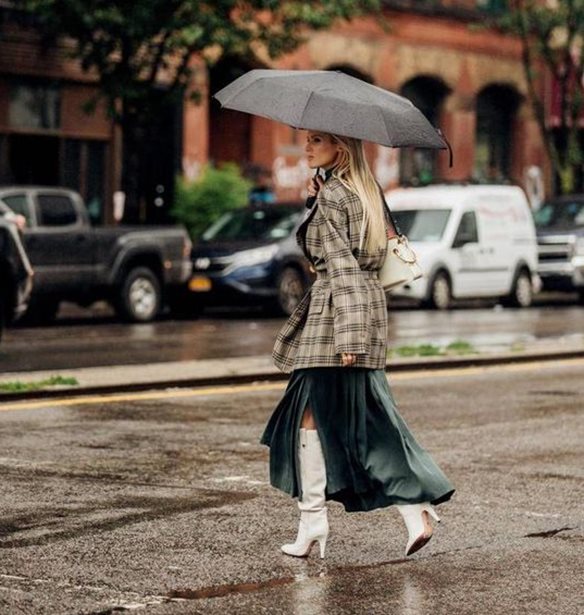 Τι να φορέσω όταν βρέχει | Δέκα cool outfits για το σημερινό καιρό