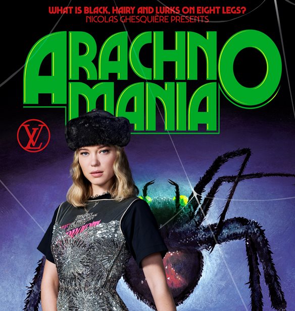 Jennifer Conelly, L&#xE9;a Seydoux &#x3BA;&#x3B1;&#x3B9; Sophie Turner &#x3C0;&#x3C1;&#x3C9;&#x3C4;&#x3B1;&#x3B3;&#x3C9;&#x3BD;&#x3B9;&#x3C3;&#x3C4;&#x3BF;&#x3CD;&#x3BD; &#x3C3;&#x3C4;&#x3B7;&#x3BD; Pre-Fall 2020 &#x3BA;&#x3B1;&#x3BC;&#x3C0;&#x3AC;&#x3BD;&#x3B9;&#x3B1; &#x3C4;&#x3BF;&#x3C5; Louis Vuitton