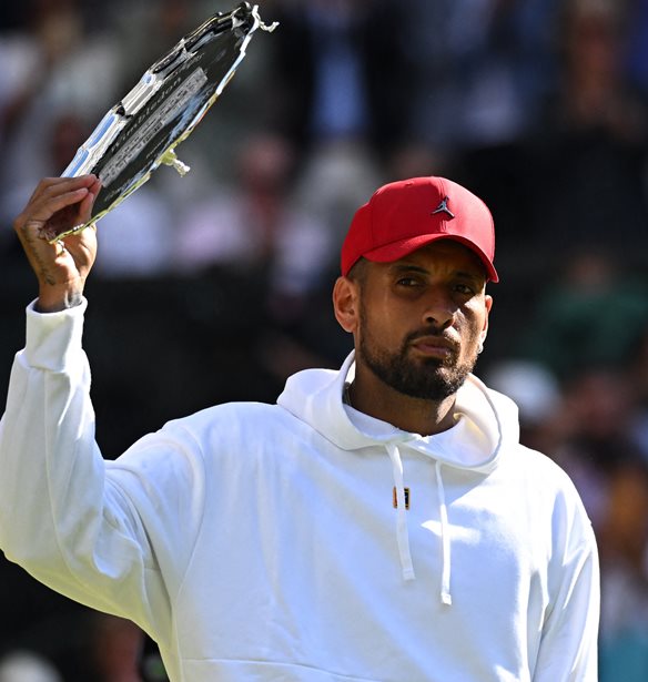Nick Kyrgios | &#x393;&#x3B9;&#x3B1;&#x3C4;&#x3AF; &#x3C4;&#x3BF; &#x3BA;&#x3B1;&#x3C0;&#x3AD;&#x3BB;&#x3BF; &#x3C4;&#x3BF;&#x3C5; &#x3C0;&#x3C1;&#x3BF;&#x3BA;&#x3AC;&#x3BB;&#x3B5;&#x3C3;&#x3B5; &#x3B1;&#x3BD;&#x3C4;&#x3B9;&#x3B4;&#x3C1;&#x3AC;&#x3C3;&#x3B5;&#x3B9;&#x3C2; &#x3C3;&#x3C4;&#x3BF; Wimbledon;