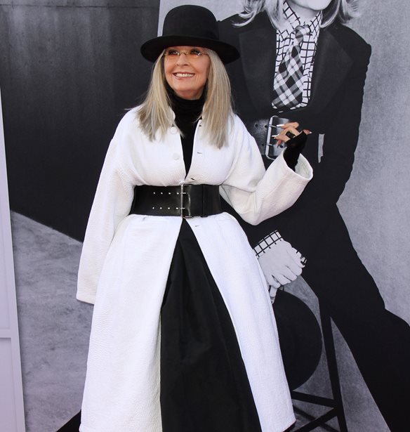 &#x397; Diane Keaton &#x3B3;&#x3B9;&#x3CC;&#x3C1;&#x3C4;&#x3B1;&#x3C3;&#x3B5; &#x3C4;&#x3B1; 76&#x3B1; &#x3B3;&#x3B5;&#x3BD;&#x3AD;&#x3B8;&#x3BB;&#x3B9;&#x3AC; &#x3C4;&#x3B7;&#x3C2;