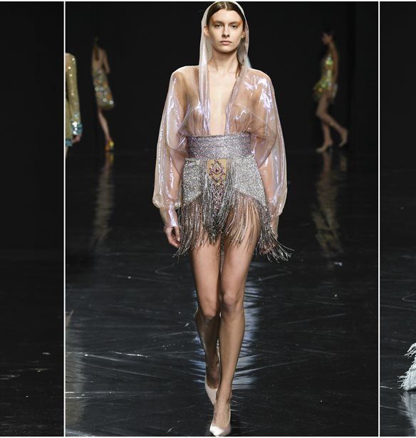 H Celia Kritharioti παρουσίασε ακόμα μία συλλογή Υψηλής Ραπτικής στο Παρίσι