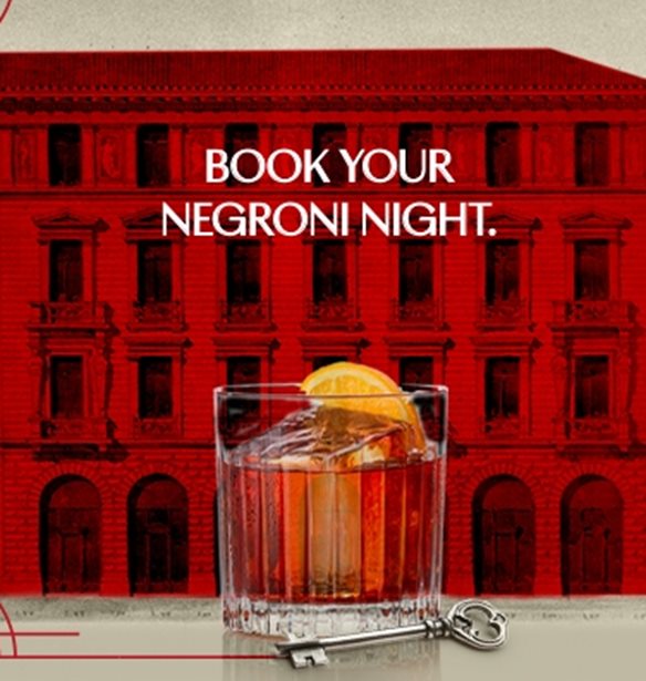 The Campari Hotel | To Campari &#x3B3;&#x3B9;&#x3BF;&#x3C1;&#x3C4;&#x3AC;&#x3B6;&#x3B5;&#x3B9; &#x3C4;&#x3B7;&#x3BD; &#x3AD;&#x3BD;&#x3B1;&#x3C1;&#x3BE;&#x3B7; &#x3C4;&#x3BF;&#x3C5; Negroni Week &#x3BC;&#x3B5; &#x3AD;&#x3BD;&#x3B1; &#x3BE;&#x3B5;&#x3C7;&#x3C9;&#x3C1;&#x3B9;&#x3C3;&#x3C4;&#x3CC; event