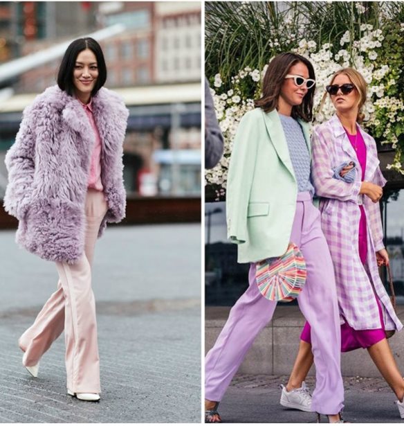 Τα παστέλ χρώματα εισβάλλουν και πάλι στη ντουλάπα της Άνοιξης