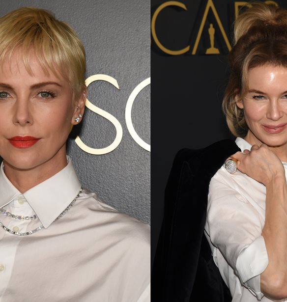Charlize Theron &amp; Ren&#xE9;e Zellweger: &#x39F;&#x3B9; chic &#x3B5;&#x3BC;&#x3C6;&#x3B1;&#x3BD;&#x3AF;&#x3C3;&#x3B5;&#x3B9;&#x3C2; &#x3C4;&#x3BF;&#x3C5;&#x3C2; &#x3C0;&#x3BF;&#x3C5; &#x3B1;&#x3BE;&#x3AF;&#x3B6;&#x3B5;&#x3B9; &#x3BD;&#x3B1; &#x3B4;&#x3B5;&#x3B9;&#x3C2;
