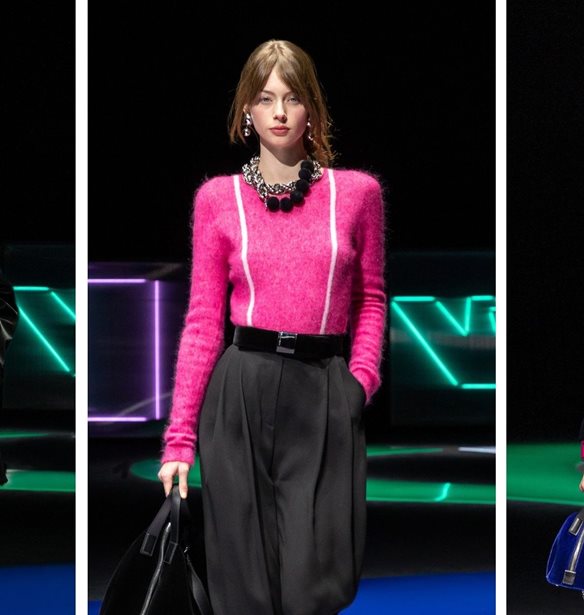 Emporio Armani Fall/Winter 2021 | Επιστροφή στα '80s
