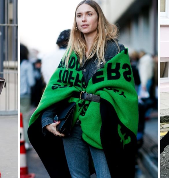 Blanket Scarf: O streetstyle οδηγός για να φορέσεις το oversized μάλλινο κασκόλ